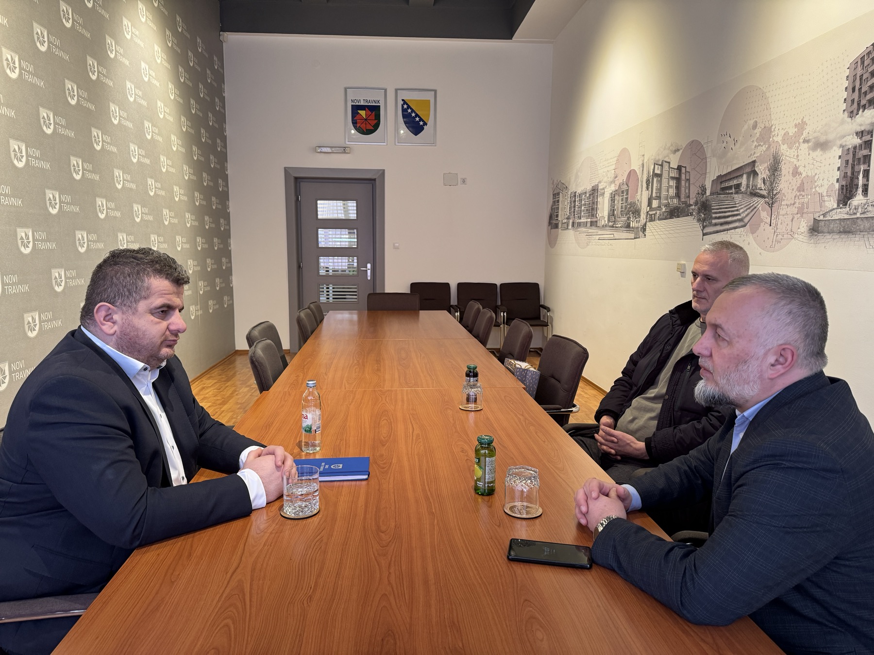 Gradonačelnik Dujo održao sastanak s ef. Zukićem