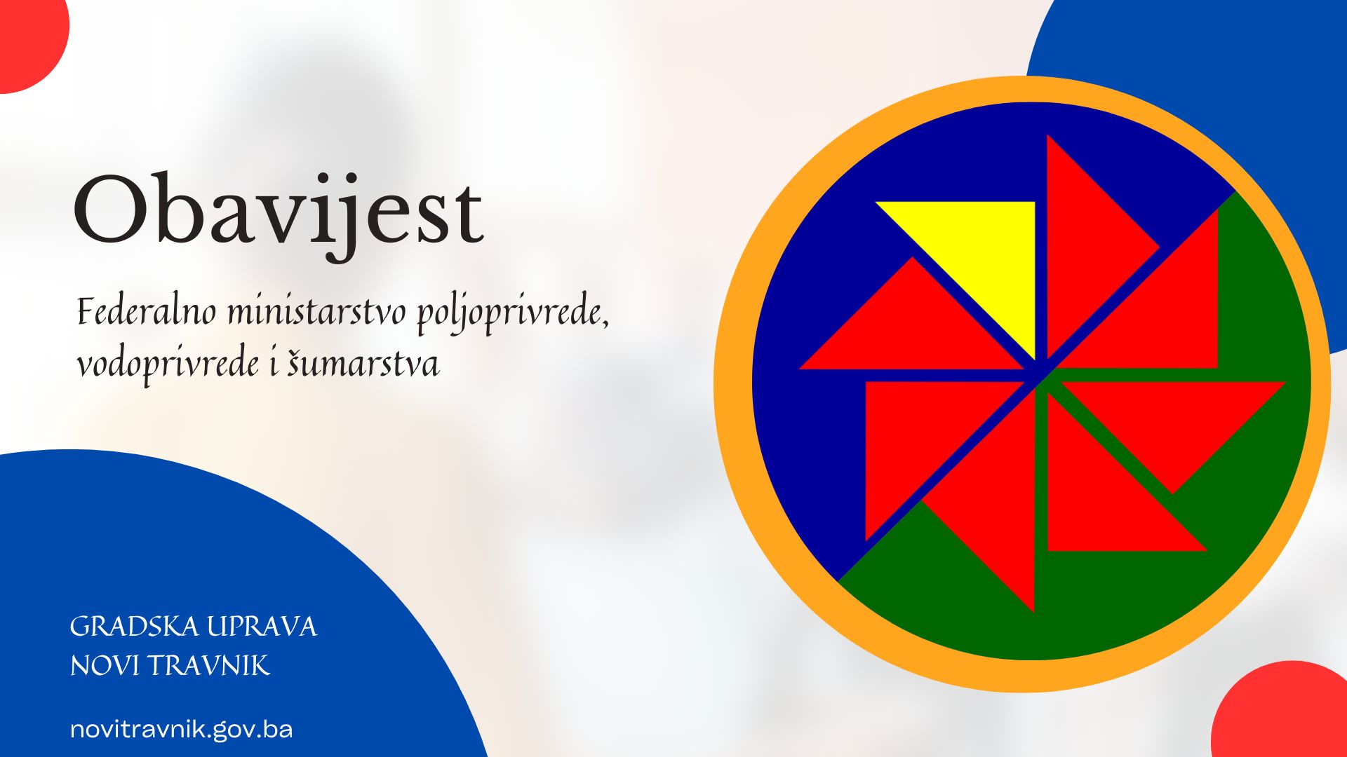 Obavijest o uvjetima i rokovima za podnošenje zahtjeva za potporu prema modelu ruralnog razvoja u 2025. godini